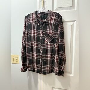 Rails Hunter Button Down Plaid Shirt Medium Red/Back Cotton
